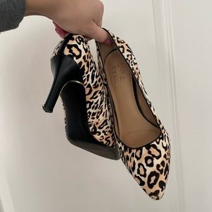 Naturalizer Cheetah Heels
